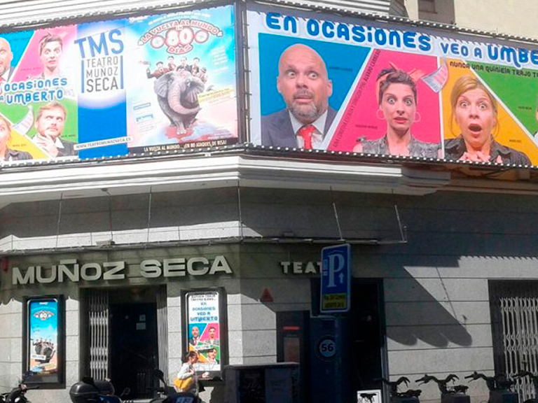 Fachada Teatro Muñoz Seca 2017